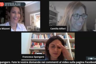 Giulia Mizzoni, Camilla Alfieri, Francesca Spangaro a Live Stream(1)