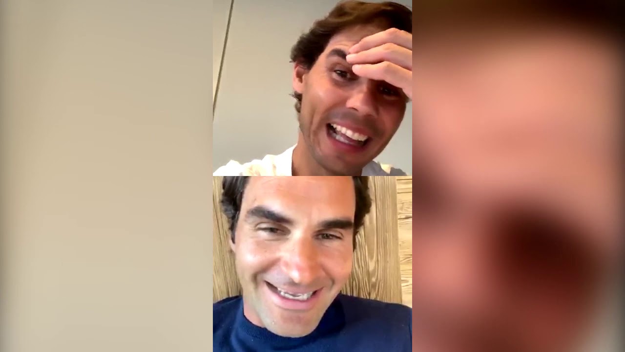nadal federer diretta instagram live