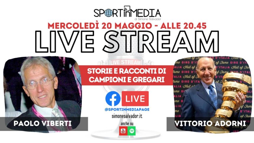 Paolo Viberti e Vittorio Adorni a LIVE|STREAM