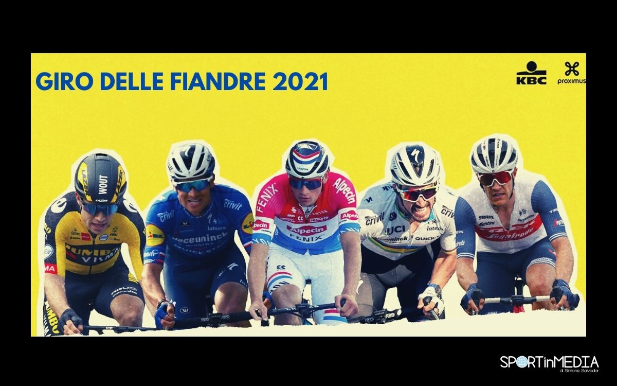 giro fiandre 2021 in Tv su rai sport e eurosport_OK