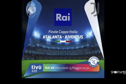Juventus-Atalanta finale Coppa Italia Rai 4k telecronisti 2021