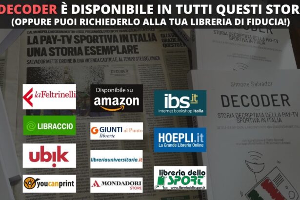 Dove acquistare Decoder_libro_storia_pay_tv_sportiva_simone_salvador_sport_inmedia 2