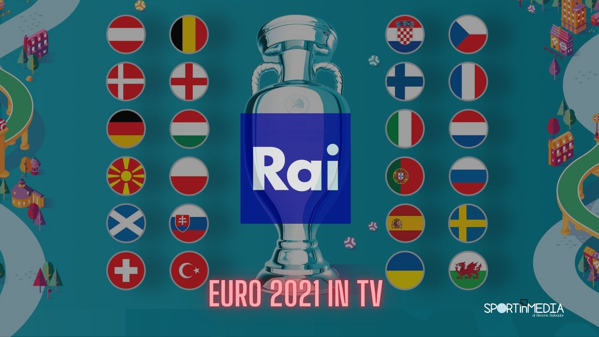 Euro 2021 sulla Rai_partite in chiaro_telecronisti_programmi