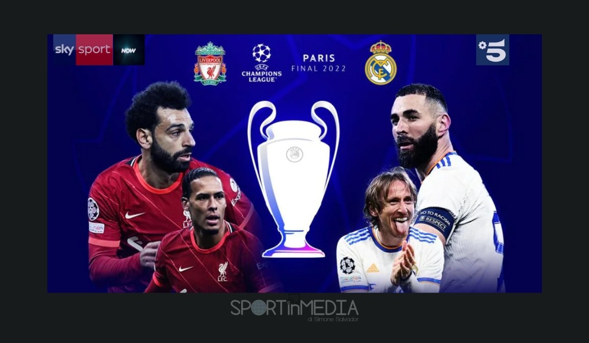 finale champions league 2022 in Tv_canali_sky_canale_5_telecronisti