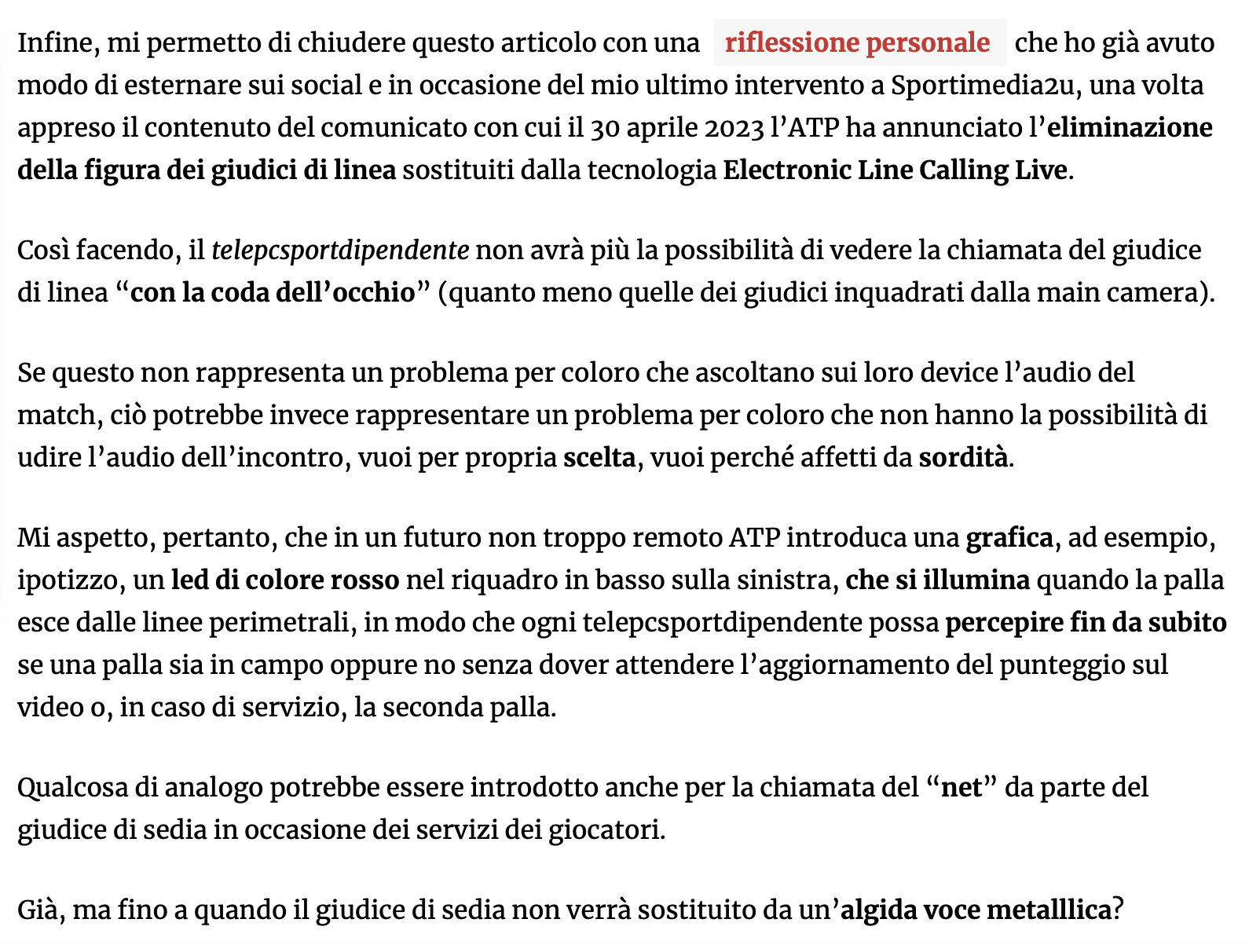 Sottotitoli per non udenti negli eventi sportivi