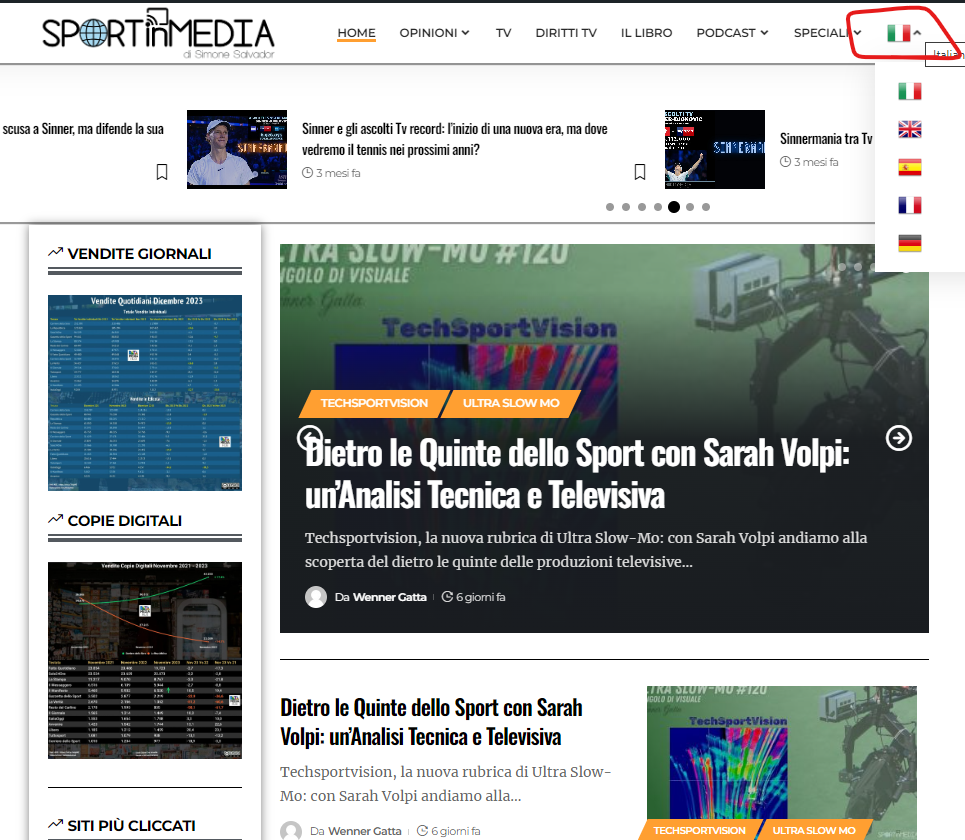 Traduzione multilingua