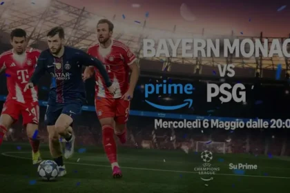 Bayern Monaco-PSG esclusiva Amazon Prime Video 6 maggio 2026_telecronisti