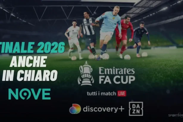 Finale FA Cup 2026 Chelsa Manchester City Tv streaming in chiaro telecronisti