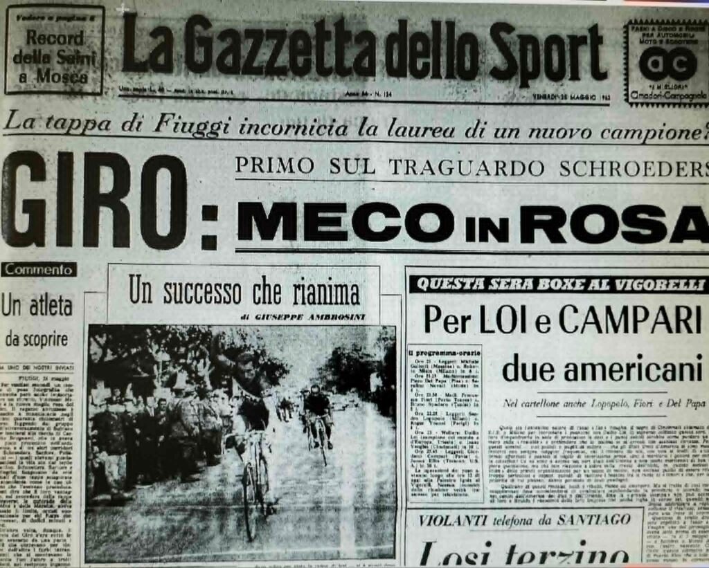 Giro d'Italia 1962 Rassegna Stampa_14