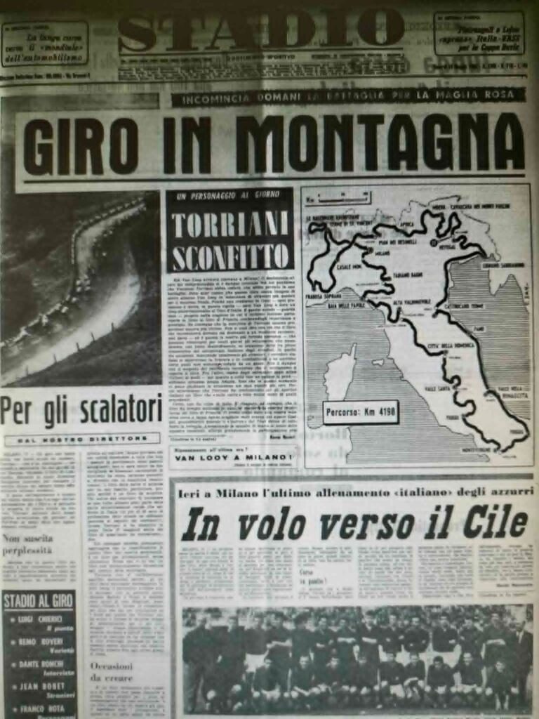 Giro d'Italia 1962 Rassegna Stampa_5