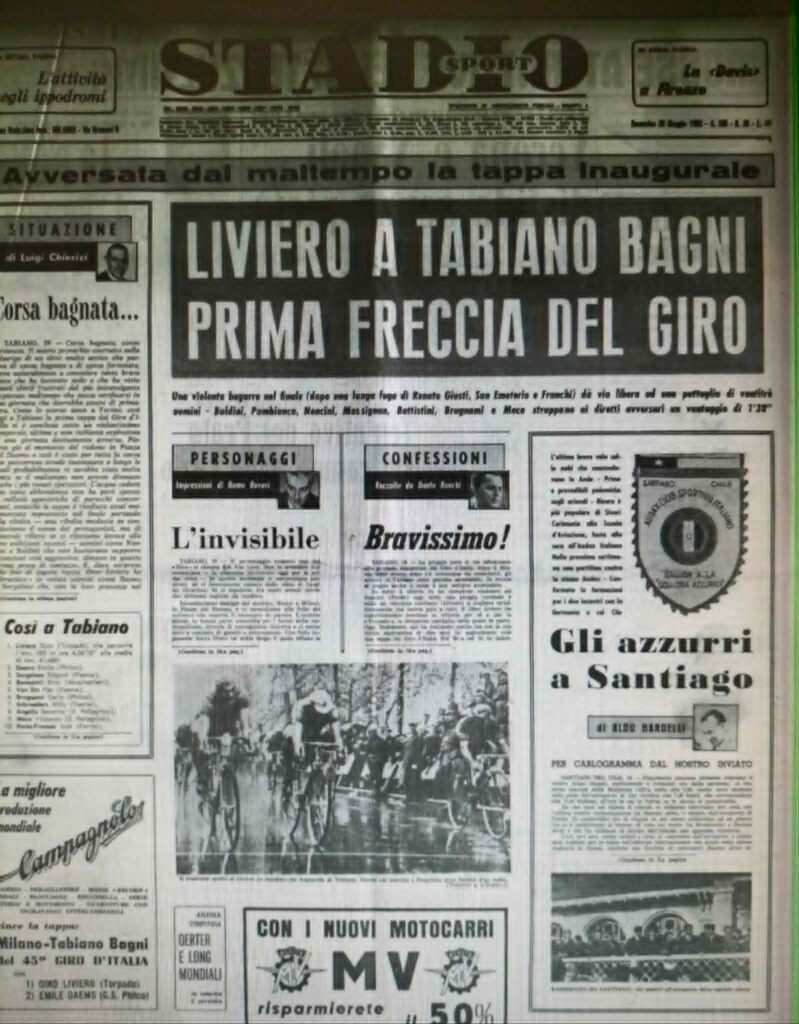 Giro d'Italia 1962 Rassegna Stampa_31