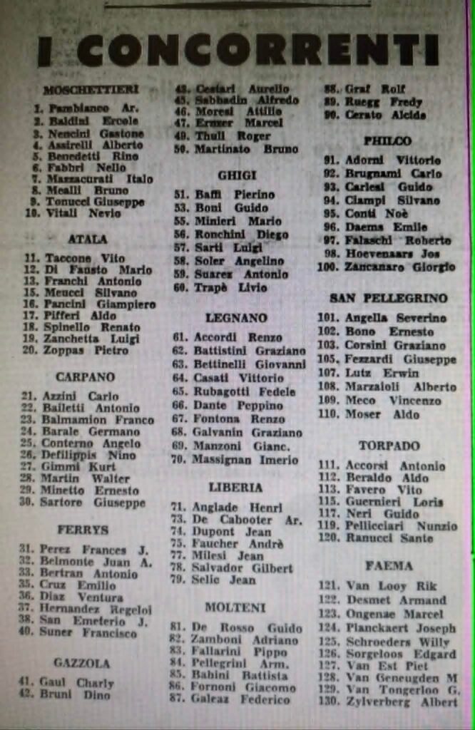 Giro d'Italia 1962 Rassegna Stampa_2