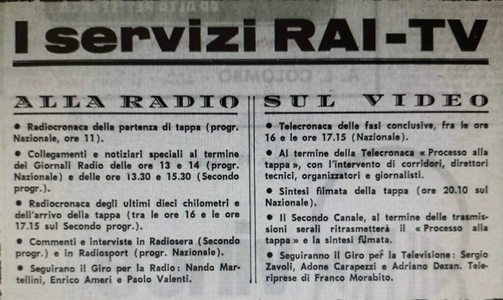 Giro d'Italia 1962 Rassegna Stampa_32