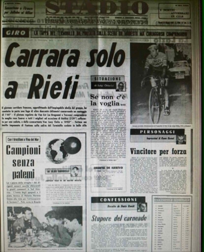 Giro d'Italia 1962 Rassegna Stampa_28