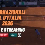 Internazionali d'Italia 2026 in Tv e Streaming Sky NOW telecronisti copertura