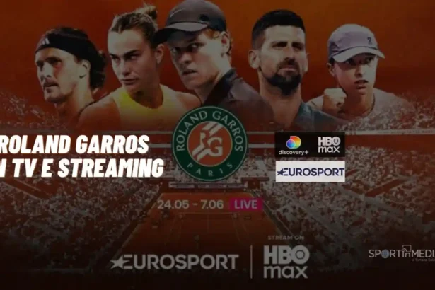 Roland Garros 2026 in Tv e streaming discovery hbo max