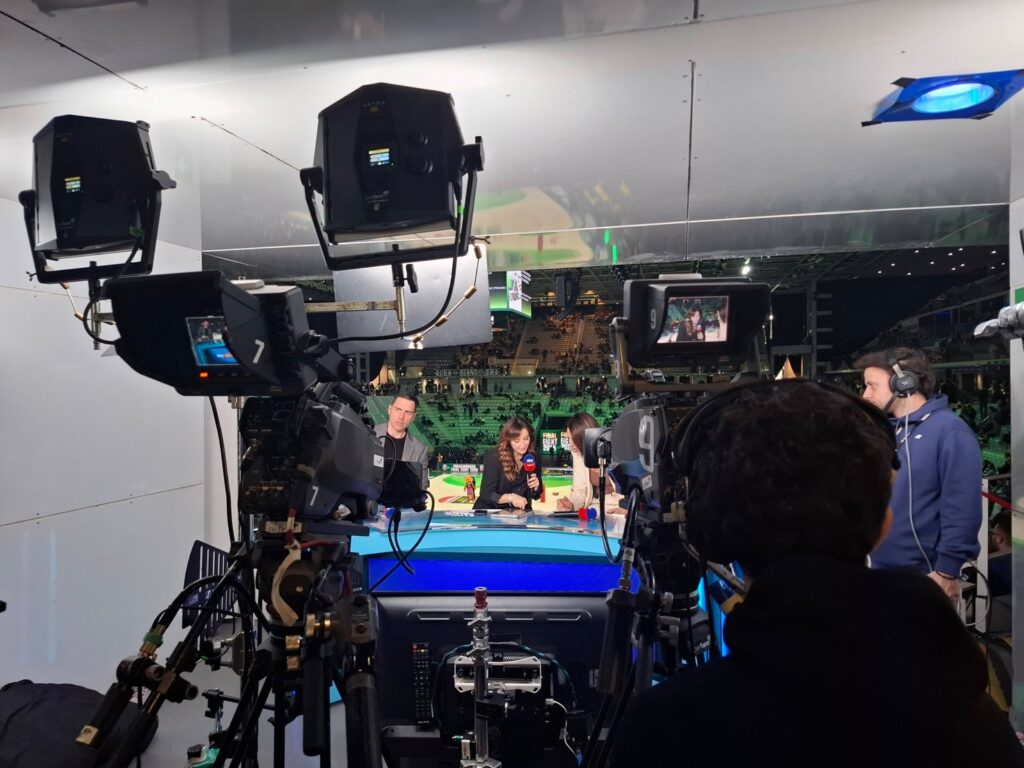 Sopralluogo produzione TV Sky Sport campo