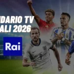 Calendario Tv Mondiali 2026 partite canali giorno per giorno