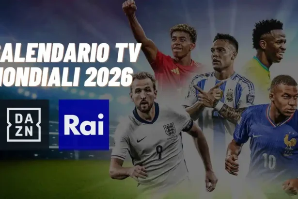 Calendario Tv Mondiali 2026 partite canali giorno per giorno