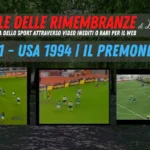 Viale delle Rimembranze USA 1994 amichevoli premondiali 26 video