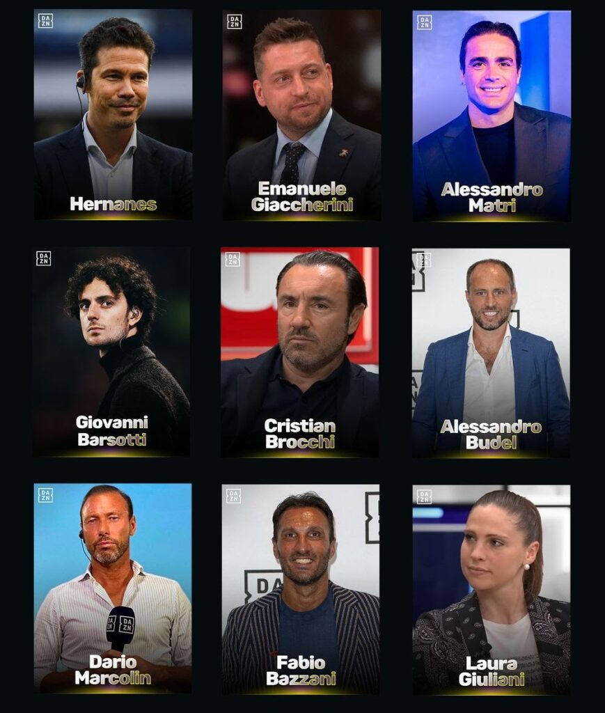 telecronisti opinionisti DAZN Mondiali 2026_SPORTinMEDIA_2
