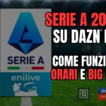 Serie A 2026 2027 come funzionano slot e big match sky e dazn